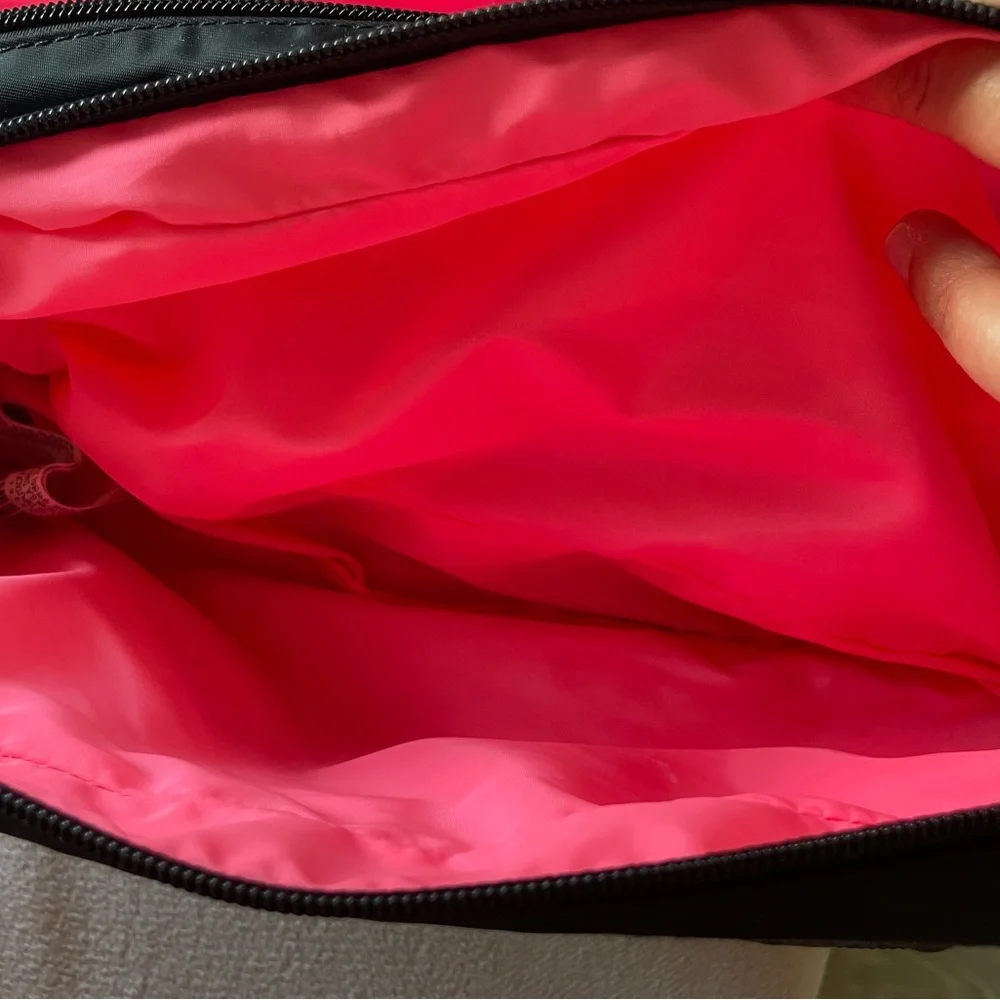 Oysho Black and Pink makeup Bag